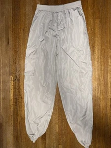 Lucky You Girls Med (10/12) Tan Nylon Cargo Elastic Waist & Cuff Pants - Picture 1 of 7