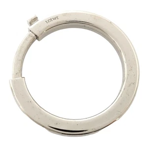 Portachiavi LOEWE anello metallico metallo argento /181467 - Foto 1 di 7