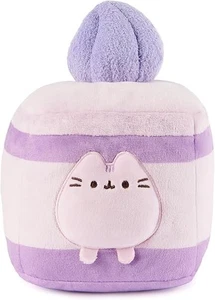 Juguete blando de peluche Pusheen de lavanda para pastel esponja animal de peluche púrpura - Imagen 1 de 6