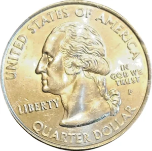 usa 25 cents massachuetts state 2000 - Picture 1 of 2