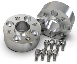 55MM 4X100 60.1MM HUBCENTRIC WHEEL SPACER KIT UK MADE RENAULT CLIO MEGANE KANGOO - Picture 1 of 1