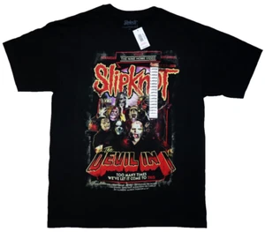 Camiseta SLIPKNOT DEVIL IN I Talla L DOBLE CARA Punk Terror VHS Zombies NUEVA - Imagen 1 de 7