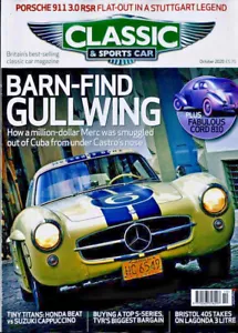 CLASSIC & SPORTS CAR MAGAZINE OCTOBER 2020 ~ BRISTOL 405 Vs LAGONDA 3ltr ~ NEW ~ - Picture 1 of 1