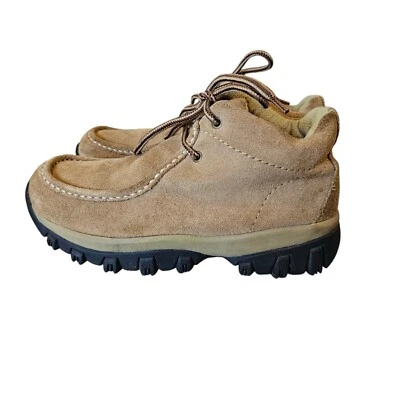 Botas Chukka Vintage Años 90 Gamuza Tostada Mujer 9.5 Hombre 7.5 Exterior Gruesas Retro Foto 1 de 4