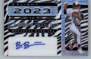 2022 Leaf Metal Autograph #FT-BB1 Brandon Barriera RC Rookie AUTO 1/1 Blue Jays - Picture 1 of 2