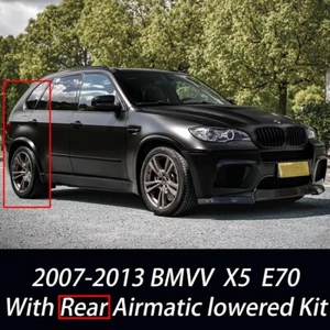 For 07-13 BMW X5M X5 E70 Adjustable Rear Air Ride Suspension Lowering Links Kit - Picture 1 of 7