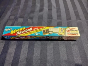 Topps Micro Baseball Cards 1992 Complete Set 792 Cards, 12 Gold, Factory Sealed - Picture 1 of 6