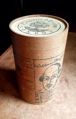 Crabtree & Evelyn Wooden Tube Made in Scotland, Not Used, w/ 4 Lather Soaps - Image 1 of 4