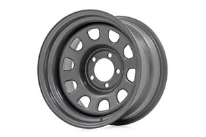Rough Country Gray Steel Wheel | 17x9 | 6x5.5 | 4.25 Bore | -12 - RC51-7655G - Picture 1 of 8