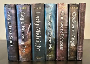 Cassandra Clare 7 Hardcover Book Lot (Lady Midnight, The Bane Chronicles, etc) - Picture 1 of 11