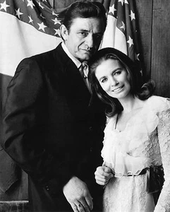 Johnny Cash / June Carter 5x7 musica country e western - Foto 1 di 1