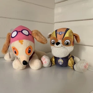 Paw Patrol Skye and Rubble Soft Toys - Picture 1 of 12