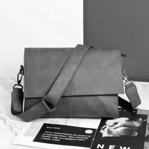 Mens Messenger Bag Crossbody Shoulder Bag Work Business Oxford Packs - Foto 1 di 11