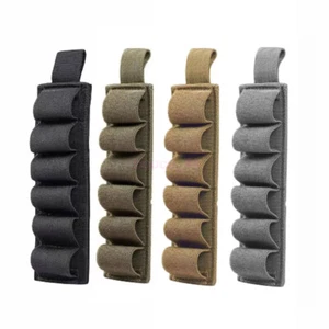 6 Rounds 12 Gauge Tactical Shot gun Shell Holder Card Ammo Cartridge Pouch AUS - Picture 1 of 21