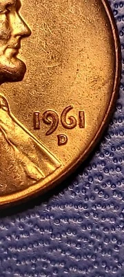 1961 D Doubled Die Obverse - Lincoln Memorial Penny - Image 1 of 3