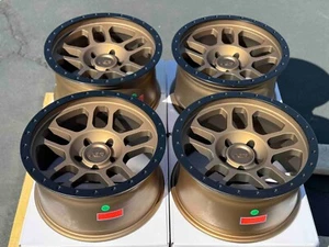 17" Wheels Rims 17x9 -12mm 5x127 AGP TRUX Jeep Wrangler Gladiator JL JK Rubicon - Picture 1 of 5
