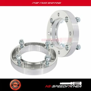2x 1" 4x137 4 Lugs 10x1.25 studs wheel spacers fits Bombardier Can-Am Commander - Picture 1 of 8