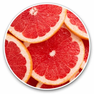 2 x Vinyl Stickers 25cm - Grapefruit Slices Fruit Diet Cool Gift #3322 - Bild 1 von 9