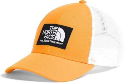 NUEVO The North Face Mudder Trucker Malla Trasera - Summit Gold/Tnf Negro/Tnf Blanco Foto 1 de 3