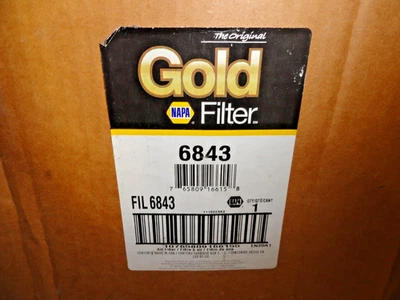 FILTRO DE AIRE 6843 NAPA GOLD - Se adapta a Freightliner Kenworth Peterbilt Western Star Foto 1 de 4