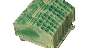 11 Stück Wago 280 Masse (grün) Reihenklemmen - AWG 24-14 2,5 mm - Bild 1 von 3