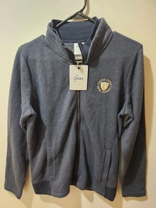 Women's MEDIUM Navy Naval Academy full-zip Sweatshirt Jacket GEAR FOR SPORTS NWT - Picture 1 of 6