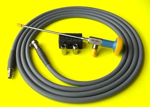 Stryker Surgical Arthroscope 0502-477-011 4mm x 0* With FREE Cable and Adapters - Bild 1 von 11