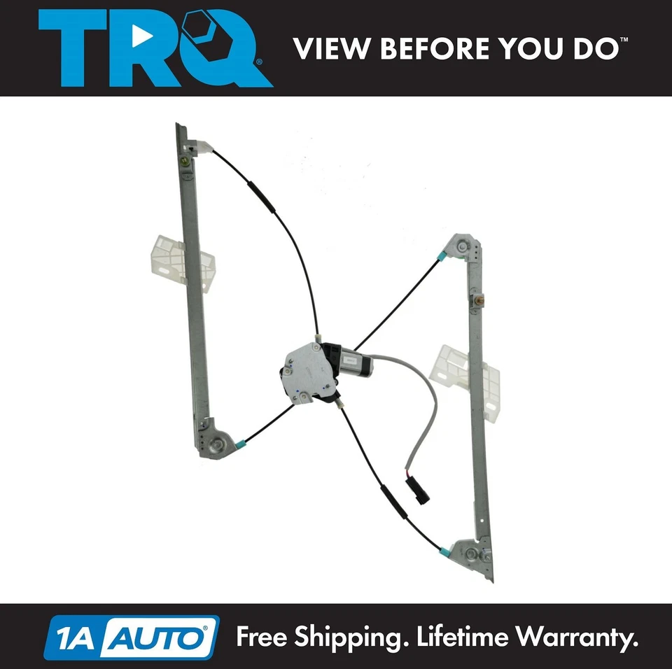 Regulador de ventana eléctrica delantera TRQ con lado del conductor del motor izquierdo para neón 95-99 Foto 1 de 3