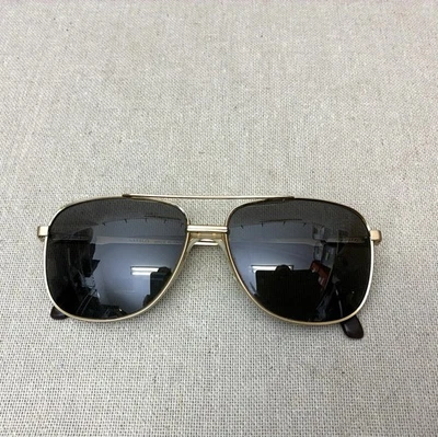 Vintage Safilo Elasta Eyeglasses 3055 /145 Gold Aviator Frames, Made in Italy - Image 1 of 4