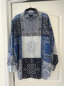 Men’s Limited Edition Louis Vuitton Monogram Bandana Shirt - Picture 1 of 6