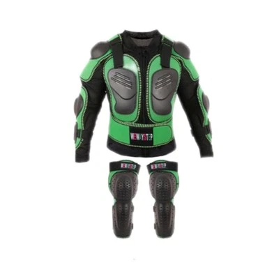 Chaqueta blindada para moto de cross juvenil XXS - Traje protector de columna vertebral de pecho de motocross Foto 1 de 2