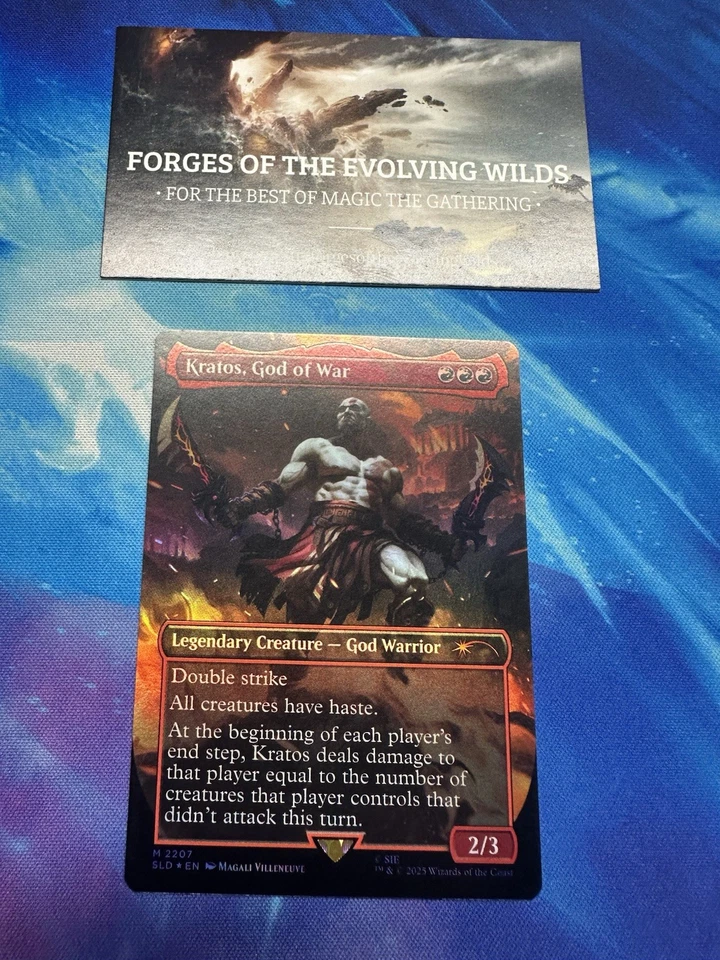 Kratos, God of War Foil 2207 God of War: Greek Secret Lair - Image 1 of 1