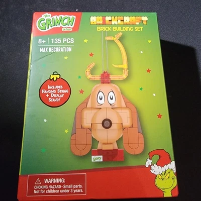 NEW Sealed - DR. SEUSS The Grinch MAX Brick Building Set-135 Piece BrickCraft - Image 1 of 4