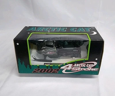 2002 Arctic Cat Diecast 4 Stroke Snowmobile Toy 1/18 Scale New In Box Limited Ed - Image 1 of 4