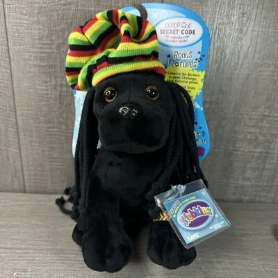WEBKINZ ROCKERZ DOG ISLAND RHYTHM 🐶 HM5112 - NEW WITH SEALED CODE Bob Marley - Image 1 of 4
