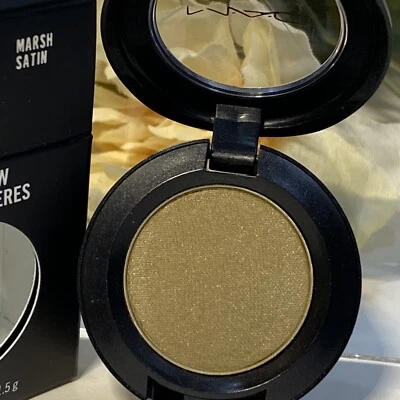 MAC Eye Shadow - MARSH SATIN - Full Size New in Box Authentic Free Shipping - Image 1 of 2