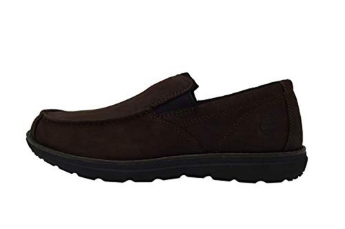 Timberland Mocassini da uomo Edgemont Moc Toe Nubuck slip on scarpe scamosciate (10 D(M) US