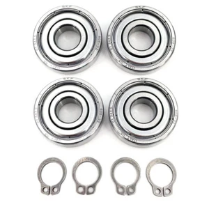 SKF Kugellager Motorlager inkl. Sicherungsringe Revox A77, B77, PR99 (8er Set) - Bild 1 von 3