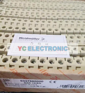 100pcs/box New For Weidmuller SAK terminal 0337660000 SAK 10 EN 600V 65A - Picture 1 of 5