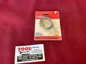 NOS! LUFKIN 1/2" X 6' TAPE MEASURE REPLACEMENT BLADE REFILL, RC6 USA! - Picture 1 of 5