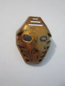 MASCARILLA PAKARI LEGO BIONICLE ORO COBRE 'INFECTADO' 32566 KANOHI FUERZA PERSONALIZADA - Imagen 1 de 3
