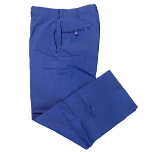 Pantalone pantalone uomo vintage USAF anni 80 30S poli/lana taglio tasca blu - Foto 1 di 9