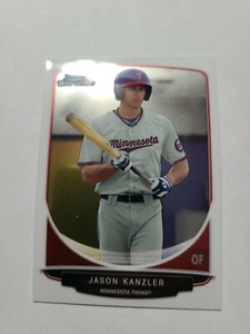 2013 Topps Chrome Baseball Card Jason Kanzler BDPP100