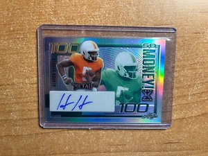 2023 Leaf Metal - Hendon Hooker - Silver Prismatic So Money! Auto #d 4/7