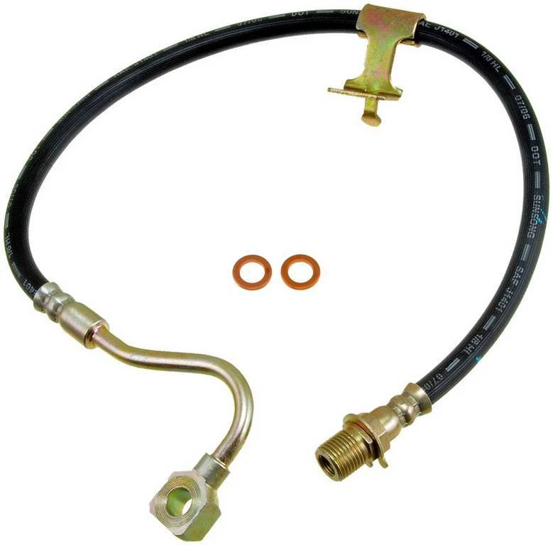 Front Left Brake Hydraulic Hose Dorman For 1987-1988 Chevrolet R20 Suburban - Image 1 of 2