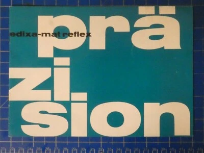 edixa mat reflex präzision Kamerawerk Gebr.Wirgin B27497 - Bild 1 von 4