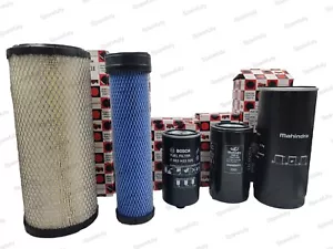 Mahindra Genuine FILTER PACK OF 5 MAHINDRA 6065 2WD/6065 4WD/6065 4WD CABIN/6075 - Picture 1 of 7