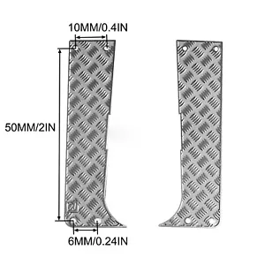 Metal Side Pedal Decorative Plate for FMS 1/24 XIAOQI Simulation Half Card FCX24 - Picture 1 of 4