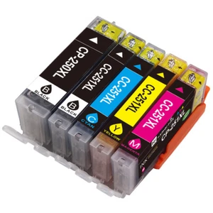 5 Ink Cartridges For Canon PIXMA PGI-250XL CLI-251XL MG5420 MG5520 MX722 MX922 - Picture 1 of 1