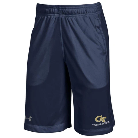 Youth Boys Under Armour Georgia Tech GT Training Shorts Cover